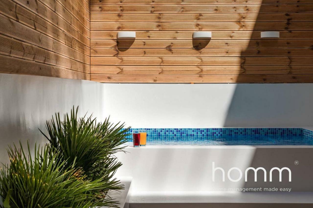 Nemeseos Ground Floor Homm Apartment With Roof Garden And Wading Pool Athens Exterior photo