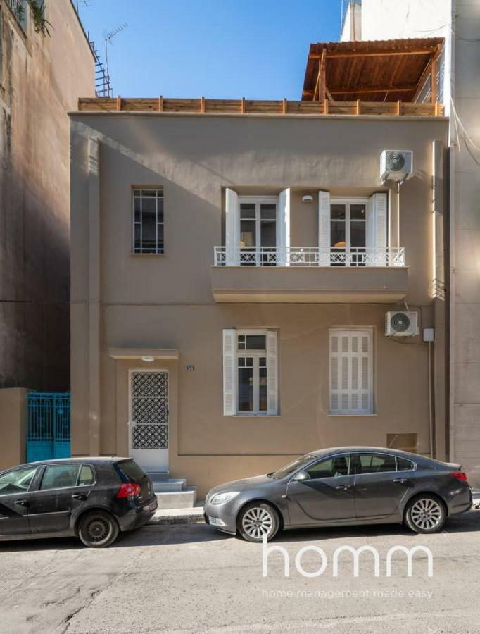 Nemeseos Ground Floor Homm Apartment With Roof Garden And Wading Pool Athens Exterior photo